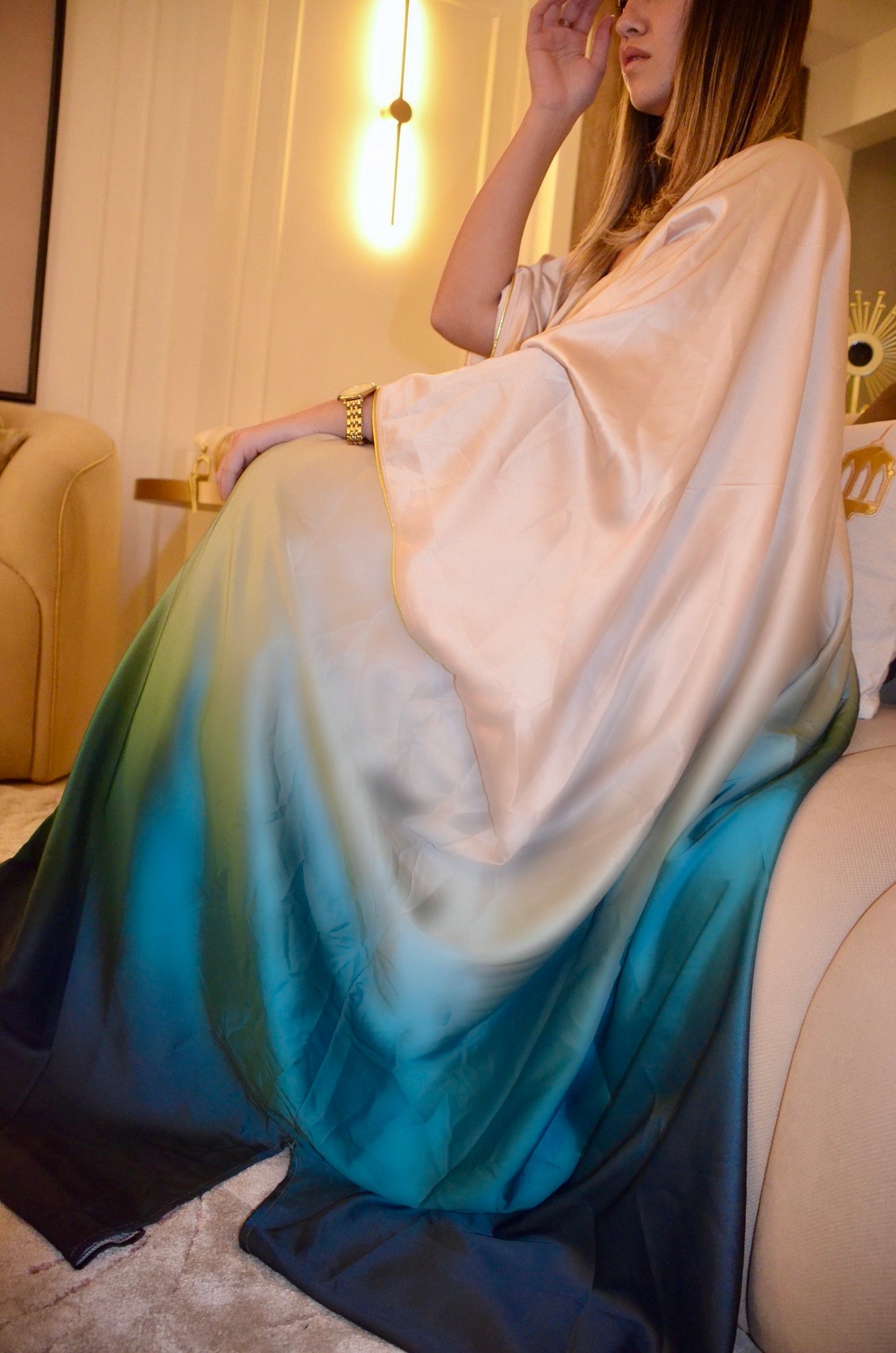 Serene Forest Abaya