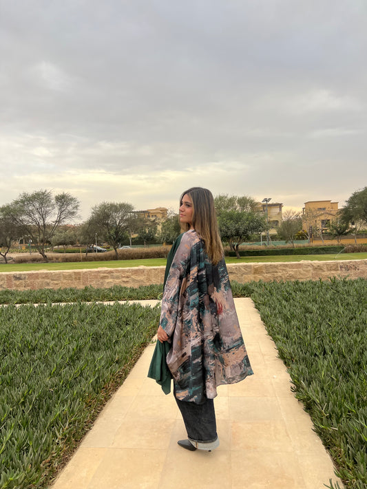 Midi Mystic Mirage Kaftan